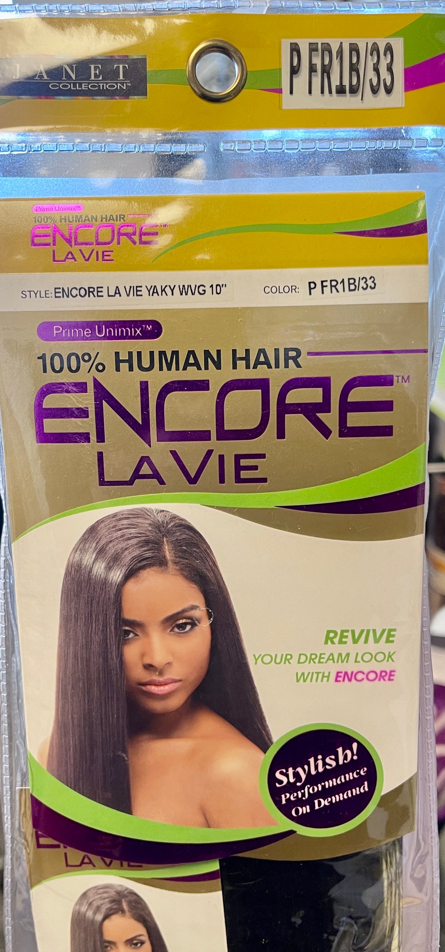 Janet Encore Lavie 100% 10" - 100% Human Hair
