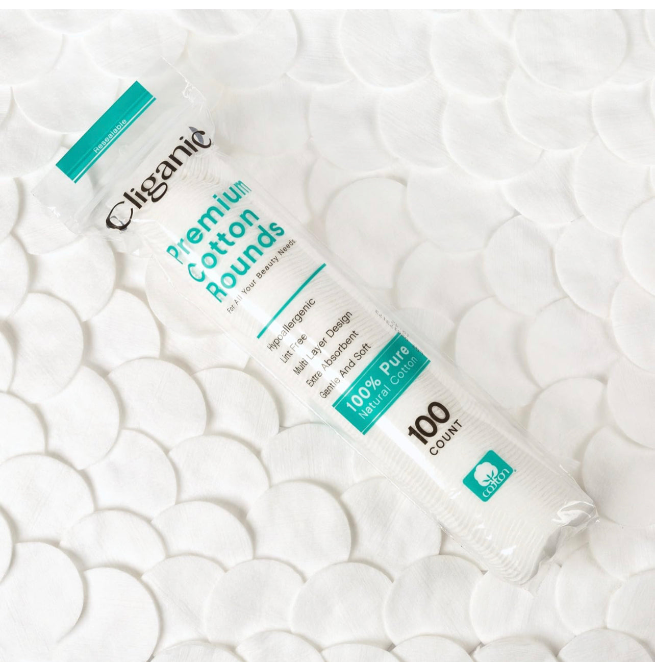 Cliganic - Premium Cotton Rounds