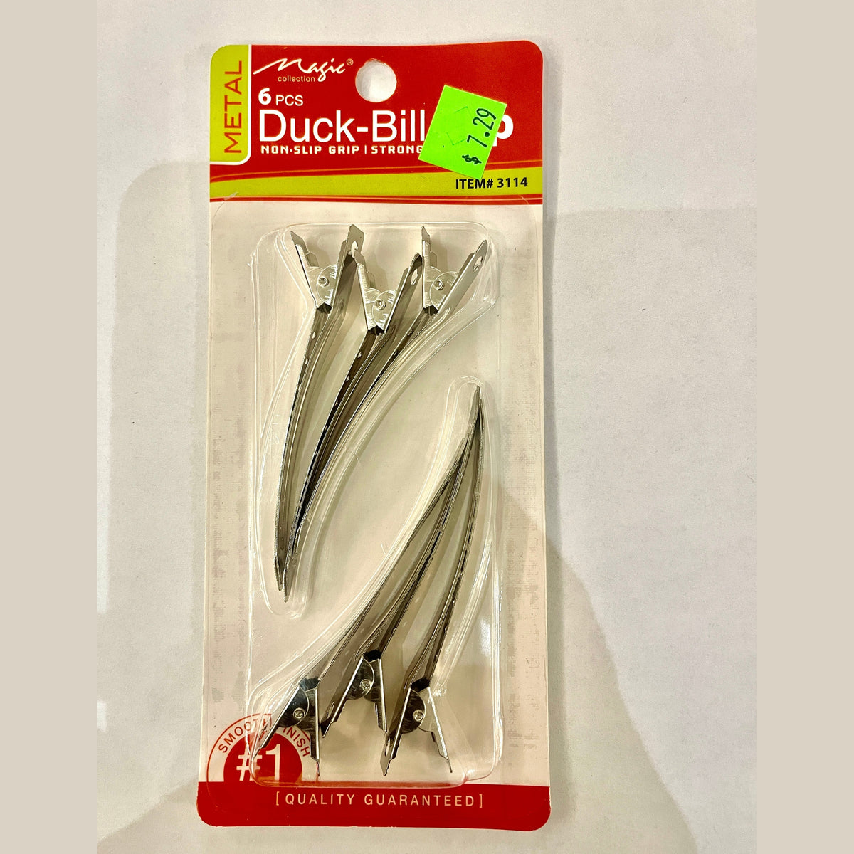 MAGIC DUCK-BILL CLIP