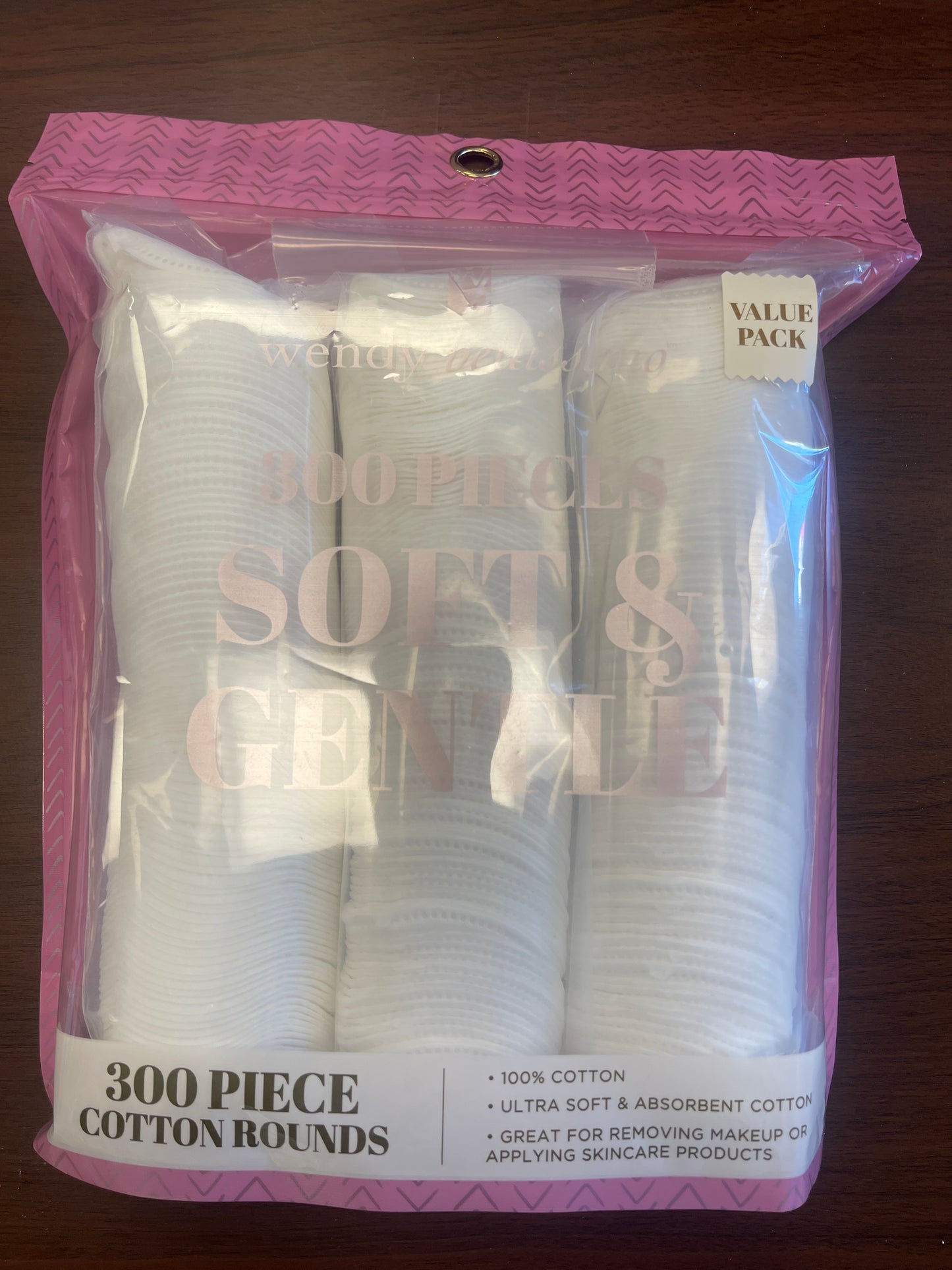 WENDY BELLISIMO - 300 PCS SOFT & GENTLE COTTON ROUNDS