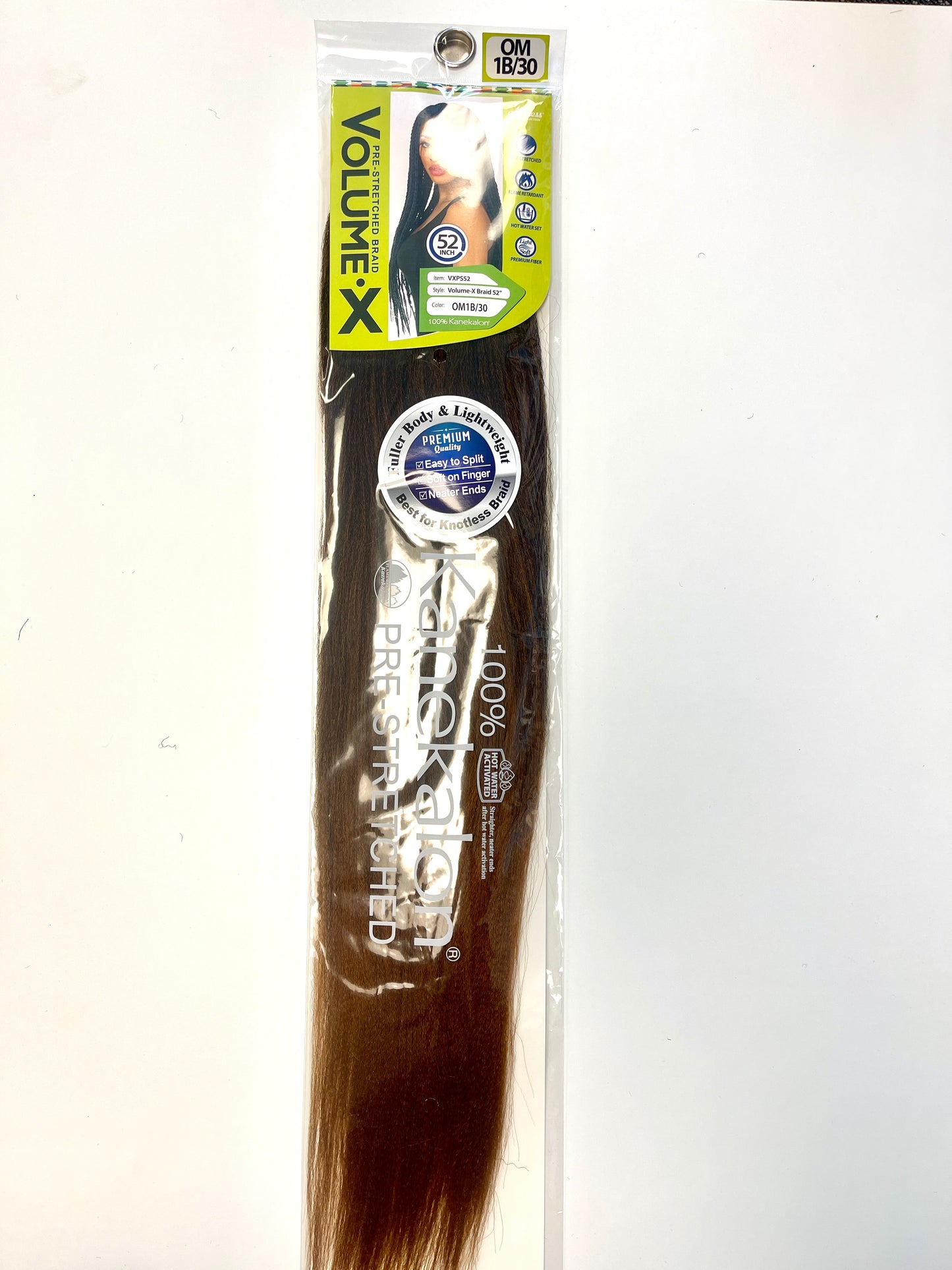 VOLUME-X PREMIUM 100% KANEKALON YAKI PRE-STRETCHED BRAIDS