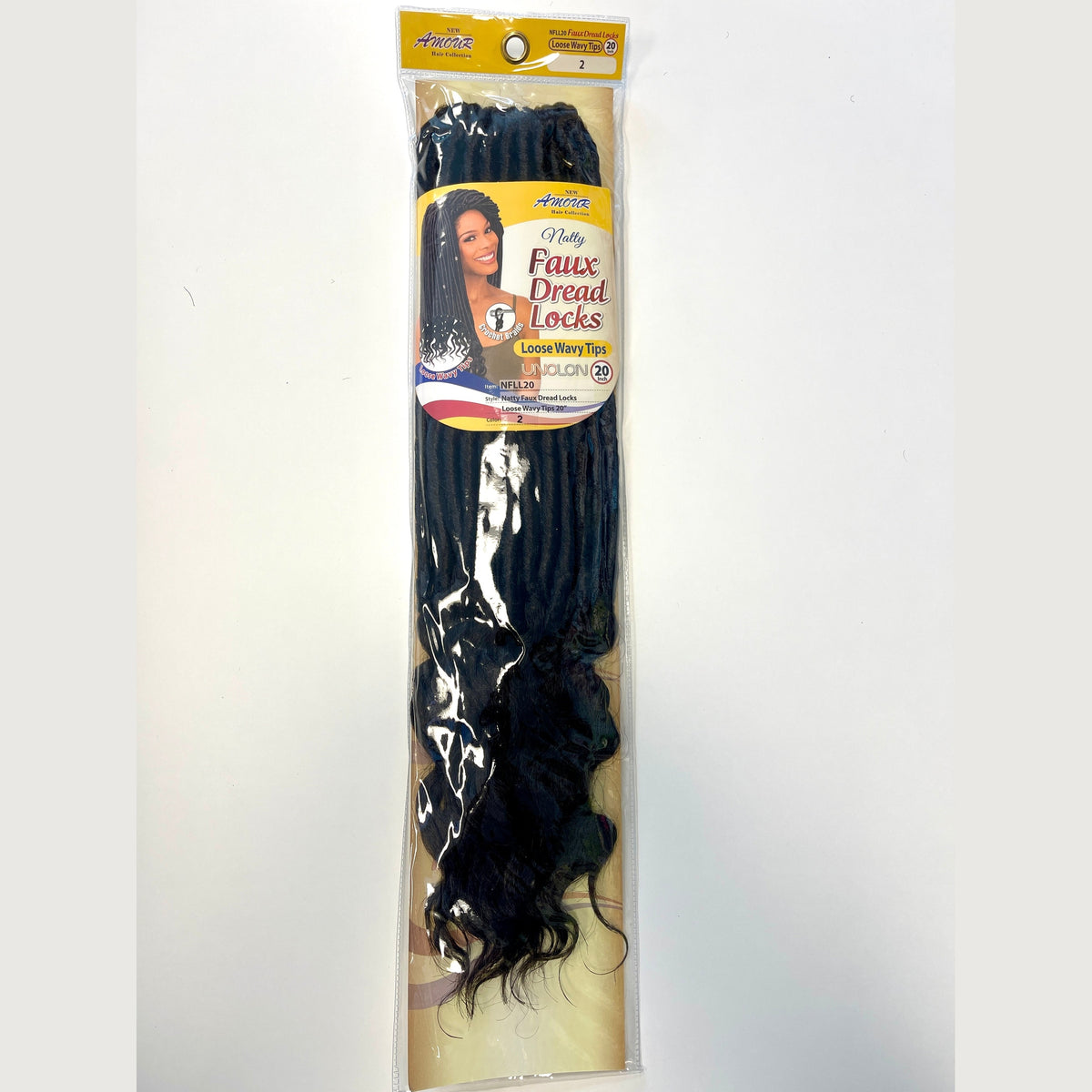 ARMOUR - NATTY DREAD - LOOSE WAVY TIPS 20''