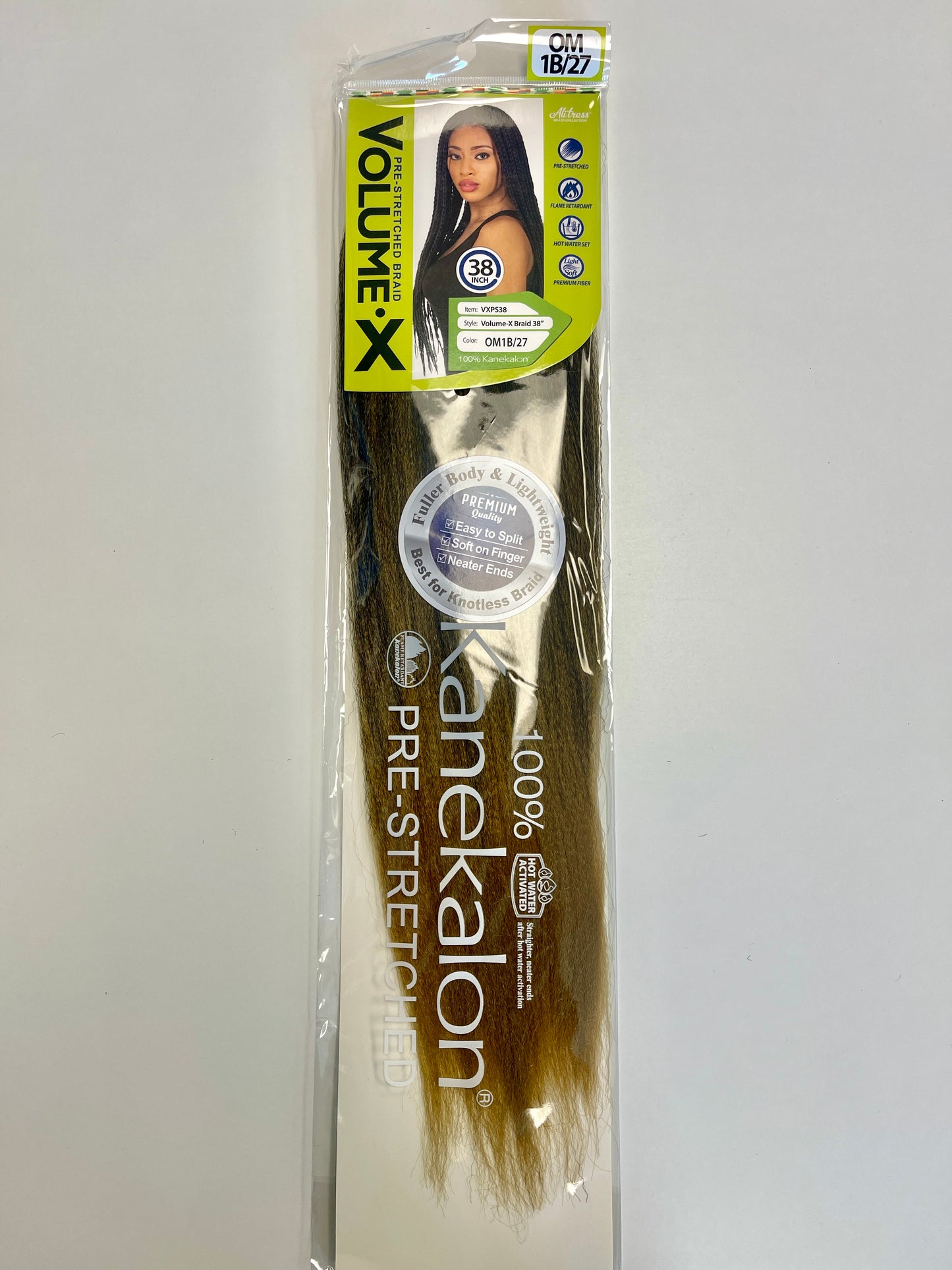 VOLUME-X PREMIUM 100% KANEKALON YAKI PRE-STRETCHED BRAIDS