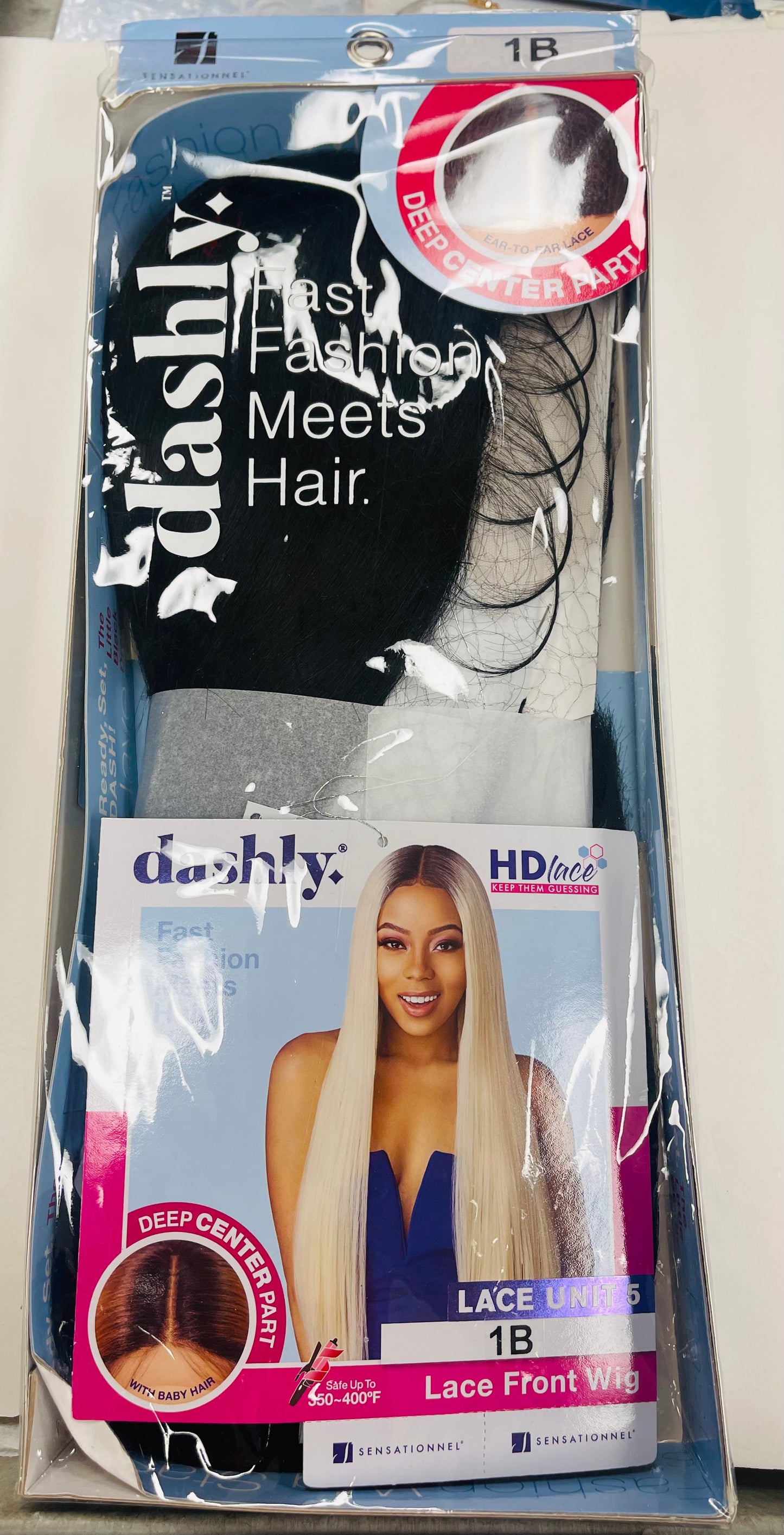 Dashly HD Lace Front Wig - 1B