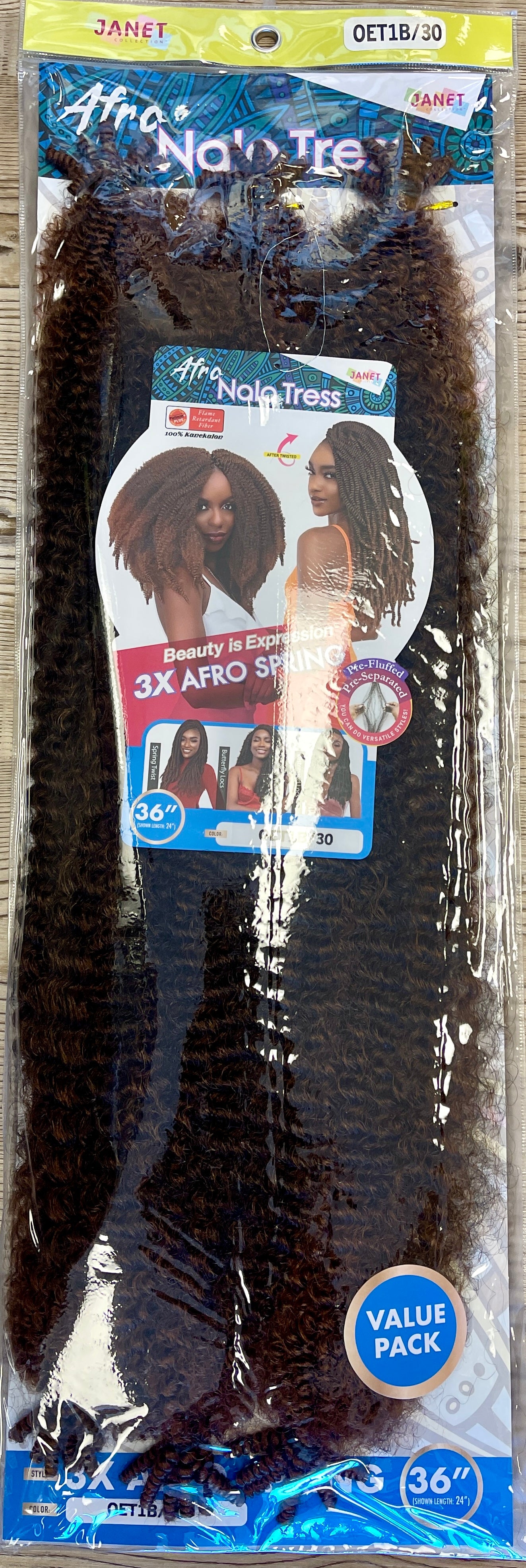 AFRO-NALA TRESS - 3X - AFRO SPRING - 26''