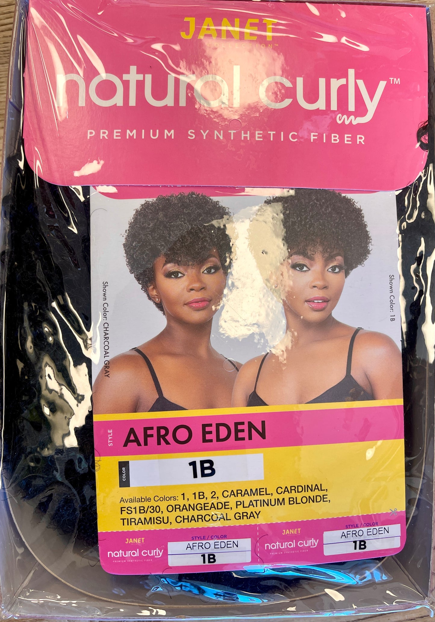 JANET-NATURAL CURLY-NATURAL AFRO EDEN-WIG