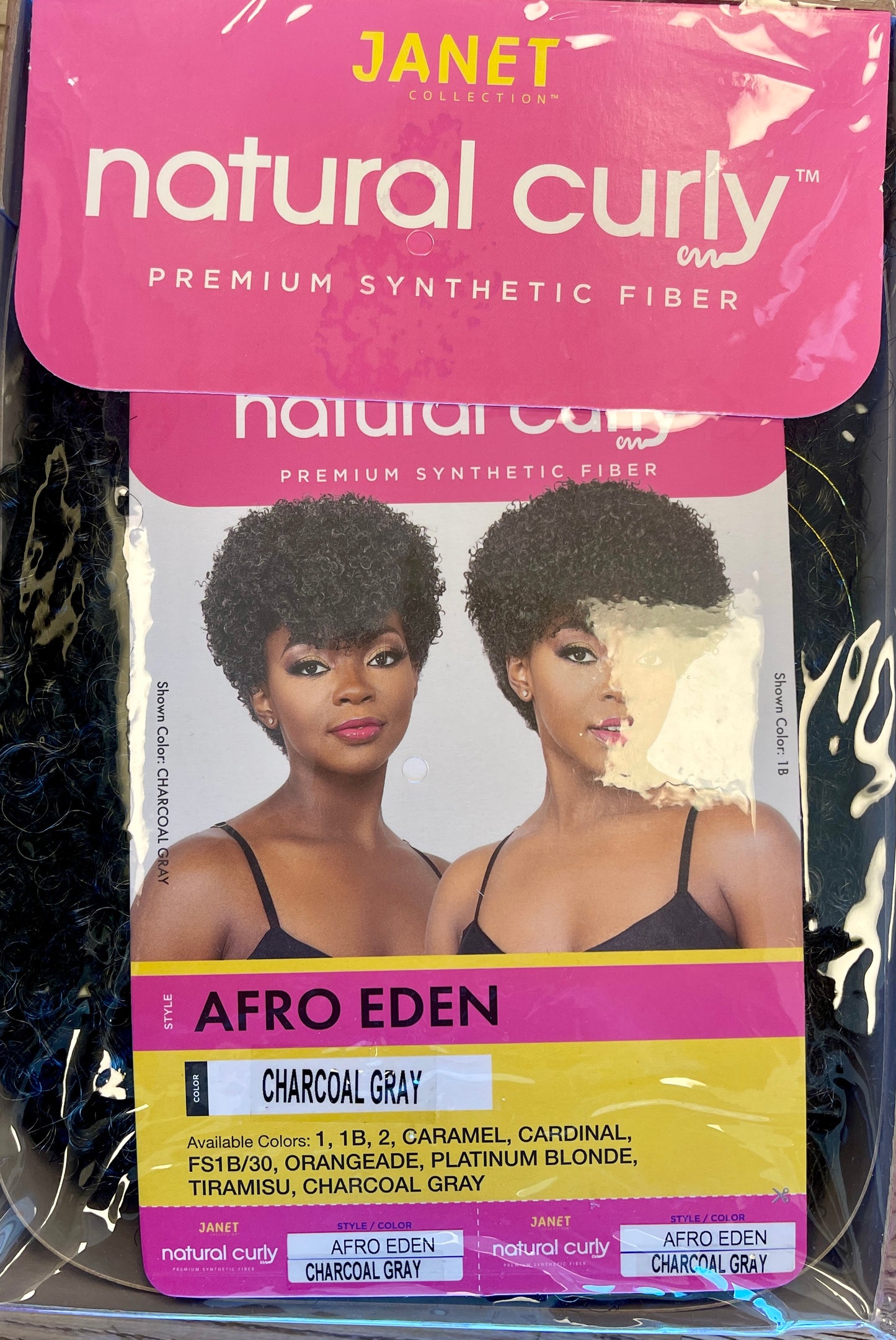 JANET-NATURAL CURLY-NATURAL AFRO EDEN-WIG
