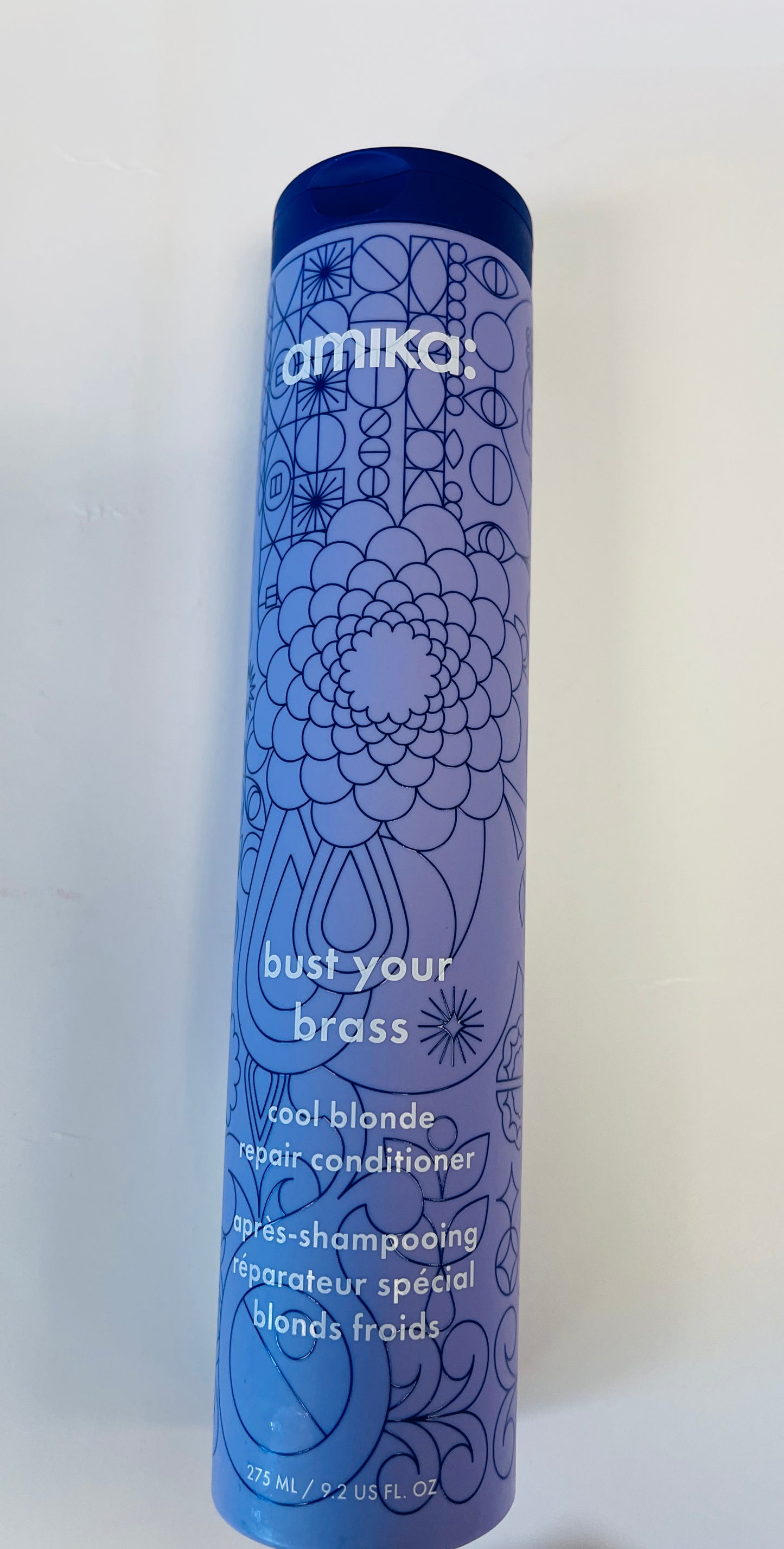 AMIKA-cool blonde repair conditioner-burst your brass