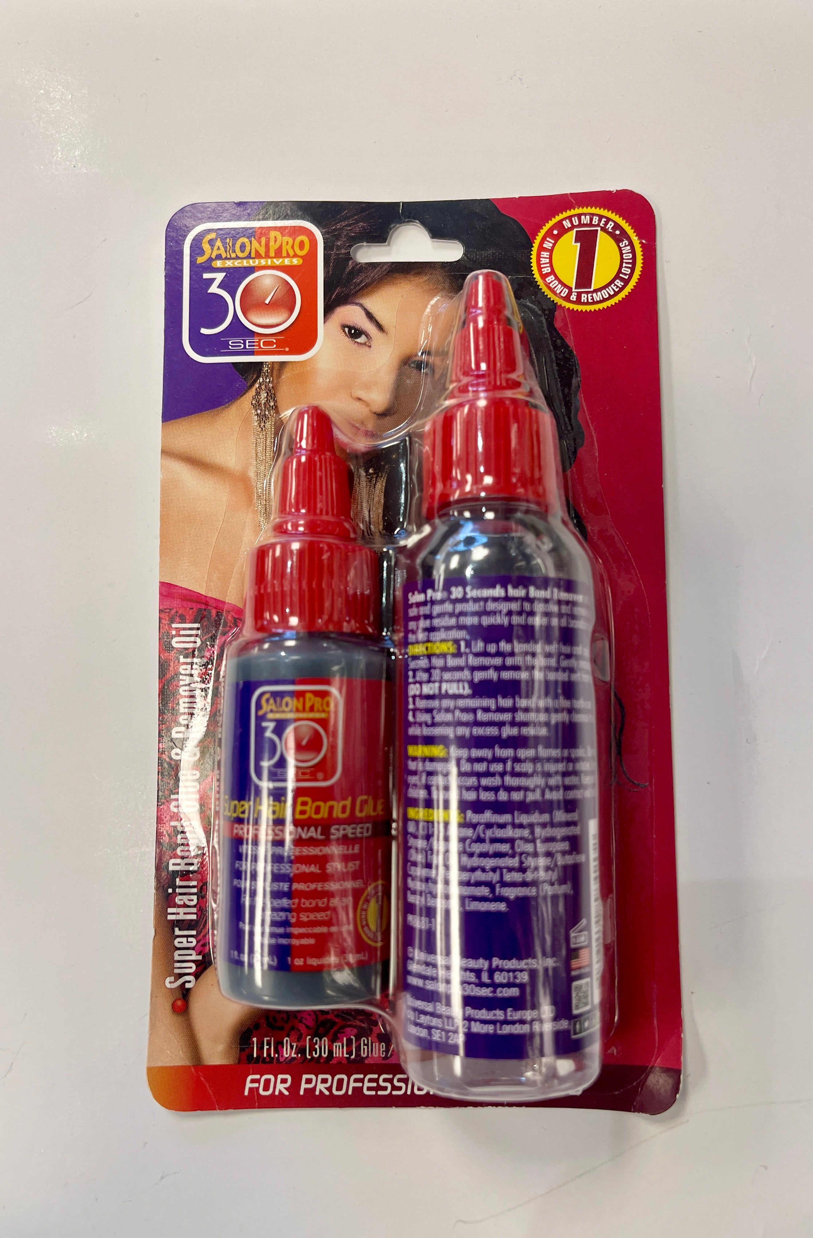 salon prosuper hair bond glue & remover NAYAK BEAUTY SUPPLY