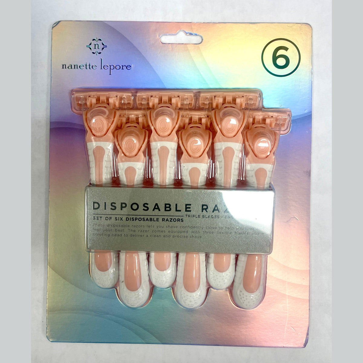 NANETTE LEPORE-Disposable Razors-6 pack