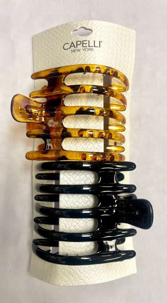 CAPELLI-New YORK-HAIR CLIPS-2PK