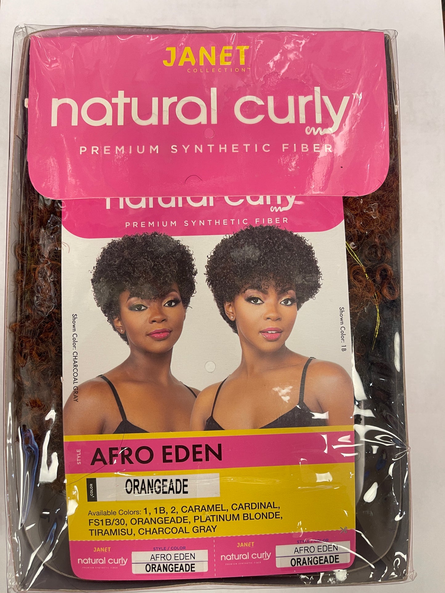 JANET-NATURAL CURLY-NATURAL AFRO EDEN-WIG