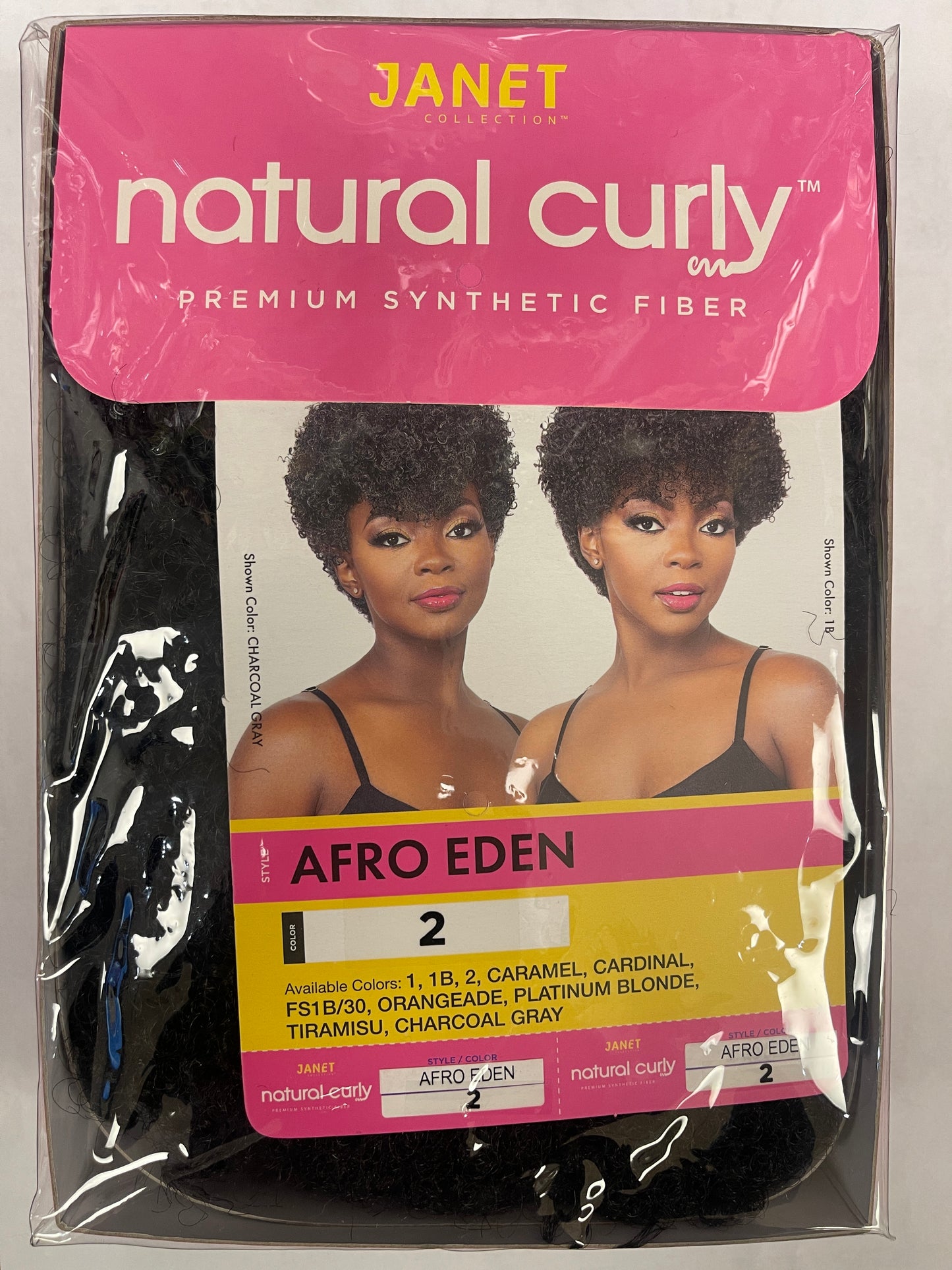 JANET-NATURAL CURLY-NATURAL AFRO EDEN-WIG