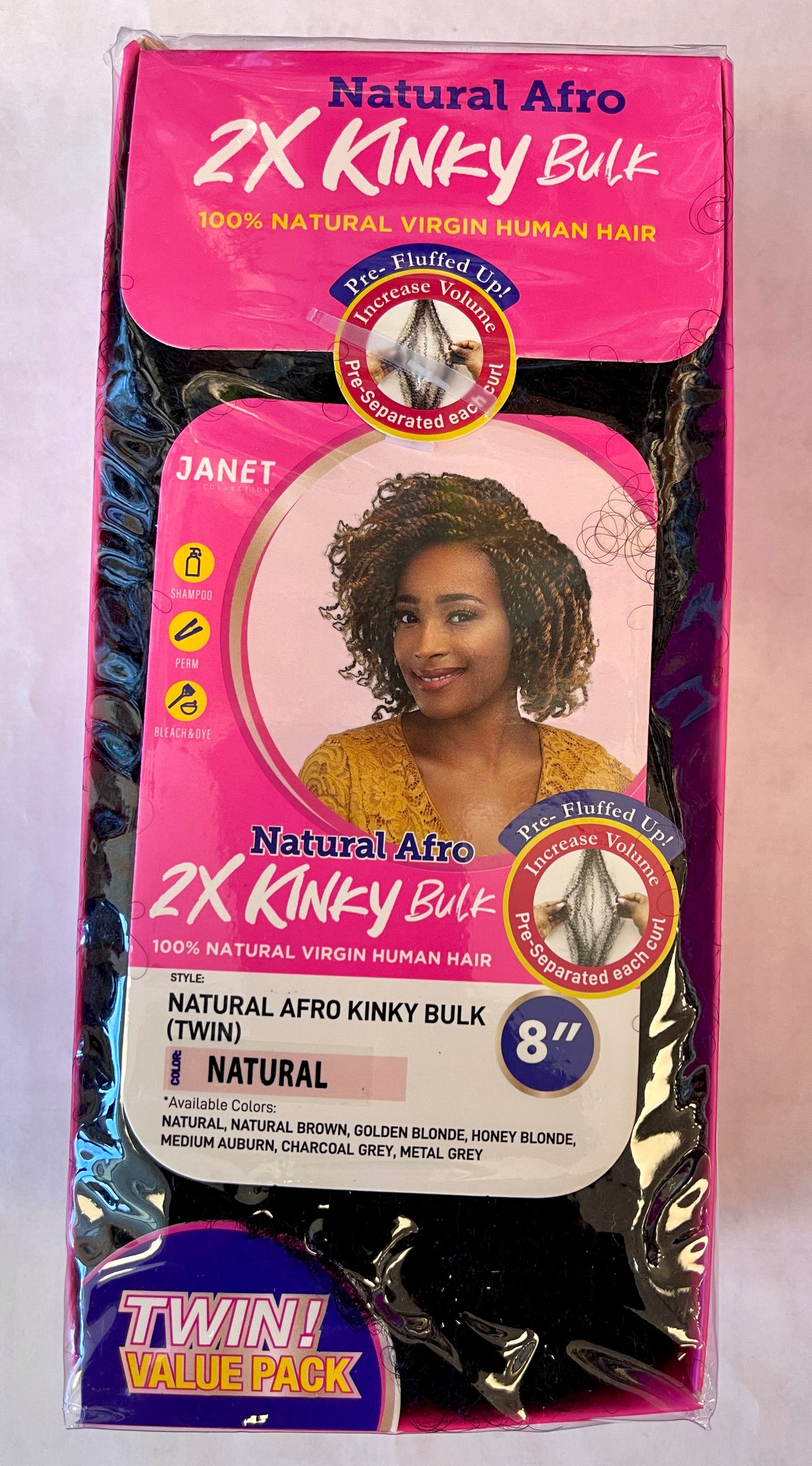 JANET-2X KINKY BULK-Natural Afro