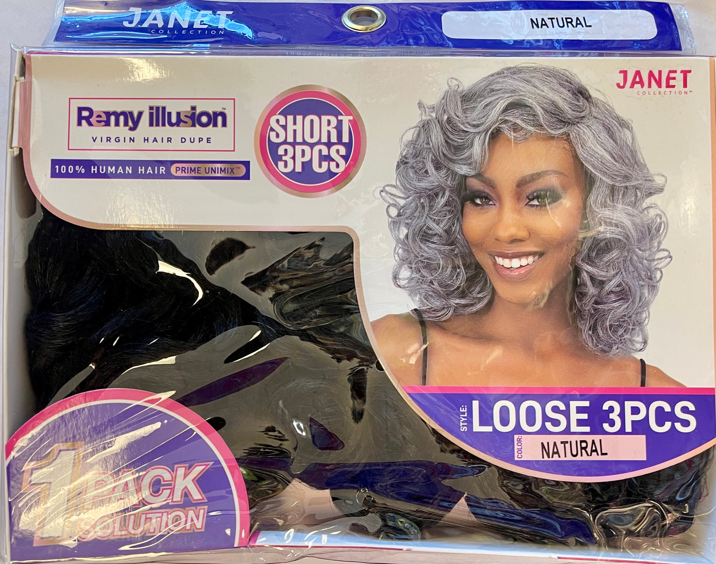 JANET-REMY ILLUSION-SHORT-3PCS