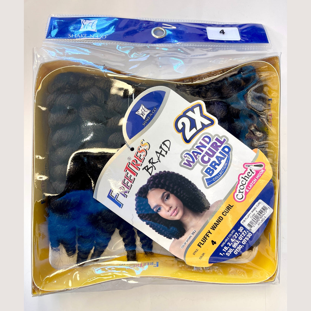 SHAKE-N-GO - FREETRESS BRAID - CROCHET & LATCH HOOK