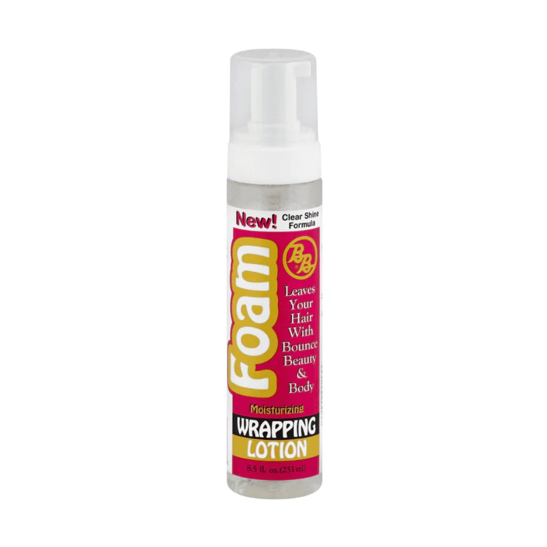 BB-FOAM-CLEAR SHINE FORMULA-WRAPPING LOTION