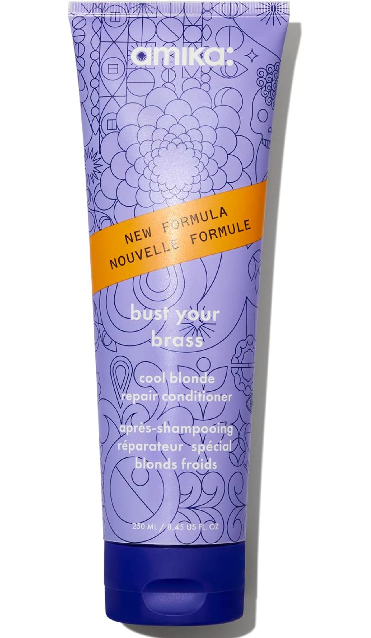 AMIKA-cool blonde repair conditioner-burst your brass