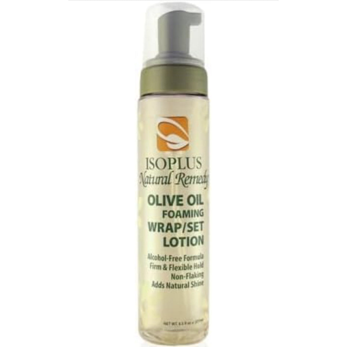ISOPLUS-Natural Remedy-Olive Oil Foaming Wrap/Set Lotion