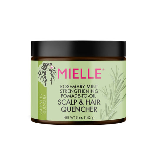 Mielle-Rosemary-Mint-Strengthening Pomade-to-oil-Scalp & hair quencher