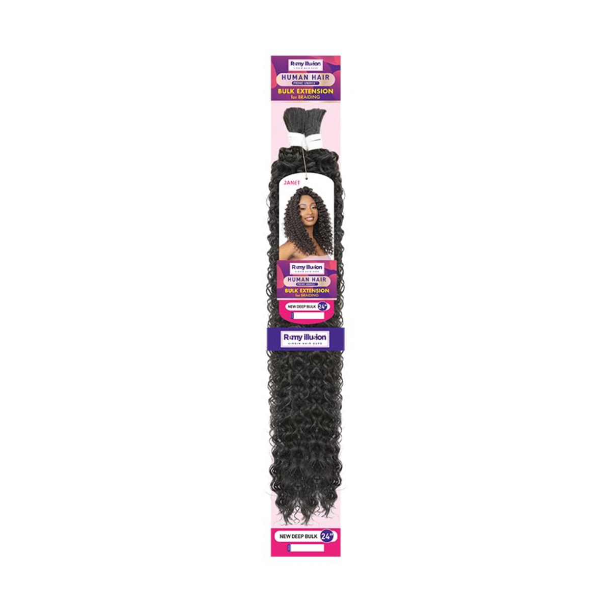 REMY ILLUSION - HUMAN HAIR BULK EXTENSION - WATER BULK 24