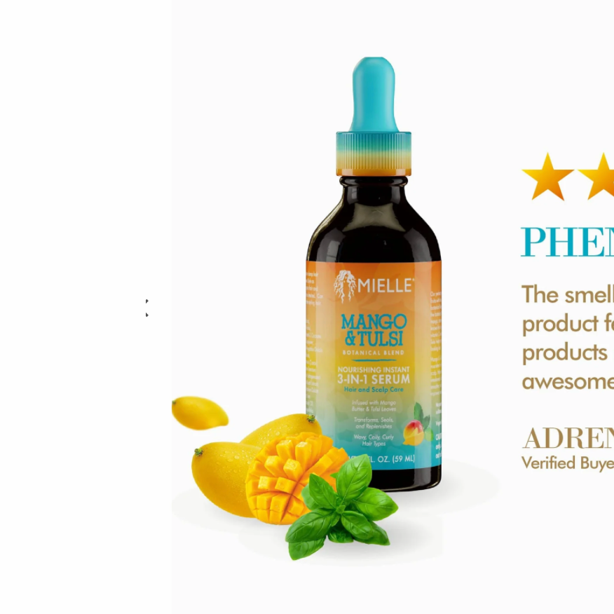 mielle-mango & tulsi-3-in-1-serum