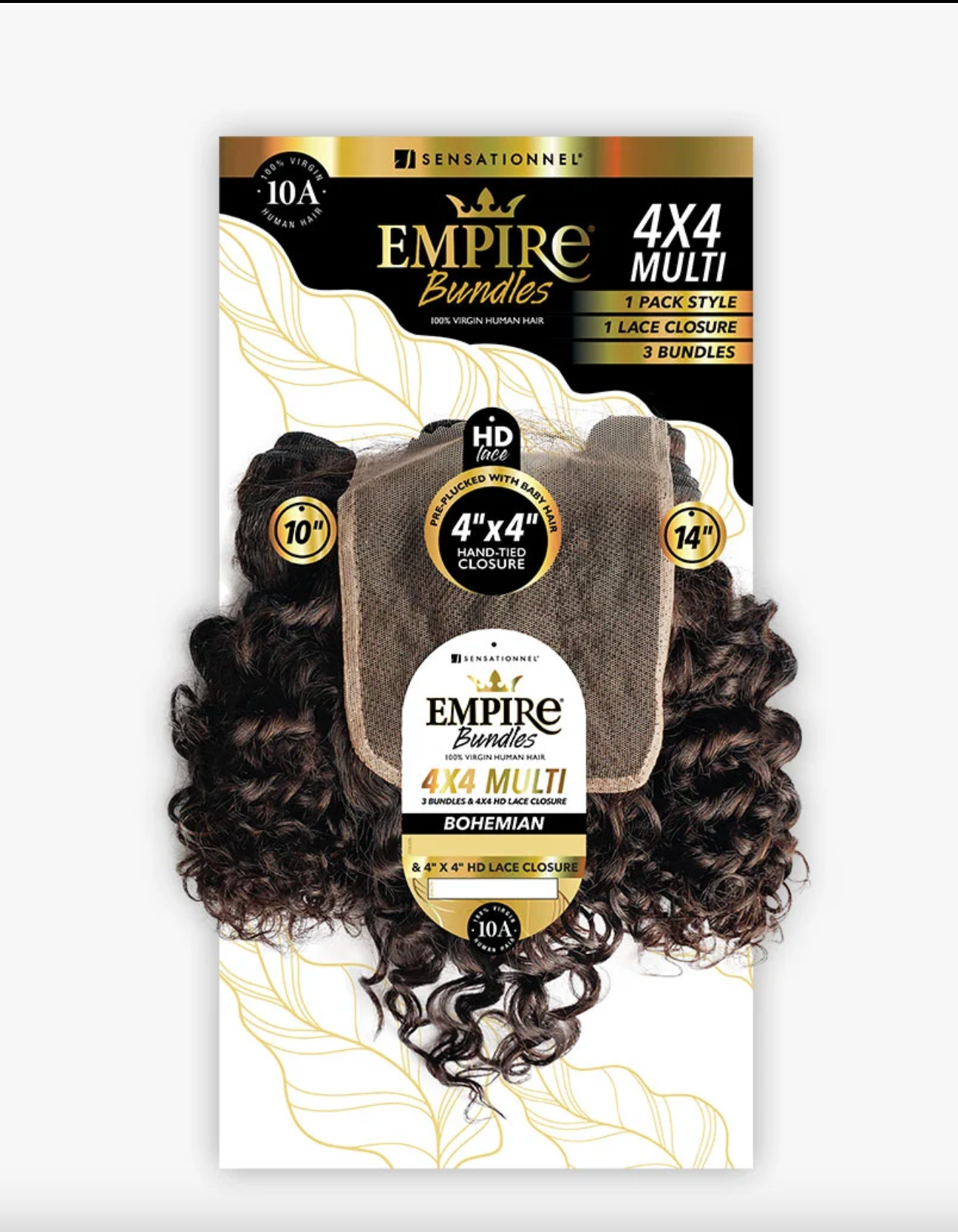 HH BOHEMIAN 10,12,14-(EMPIRE BUNDLES 4X4 MULTI PACK)-NATURAL