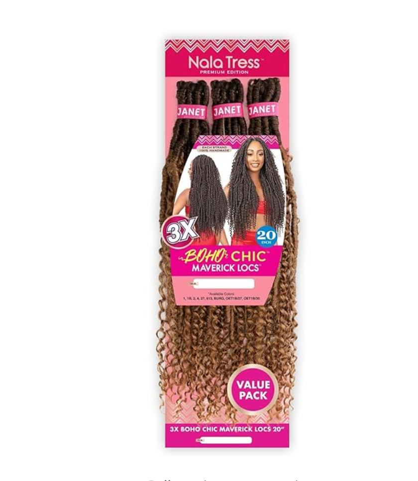 Janet-Nala Tress-boho chic-maverick locs-20''