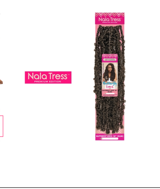 janet-Nala Tress-butterfly locs - 18''