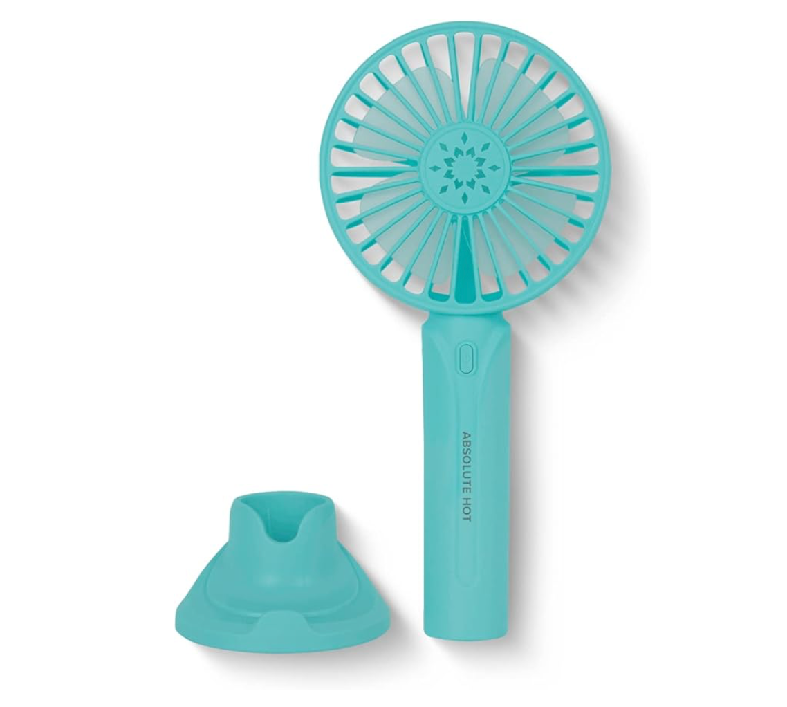AH-standing beauty fan-rechargeable-micro-usb