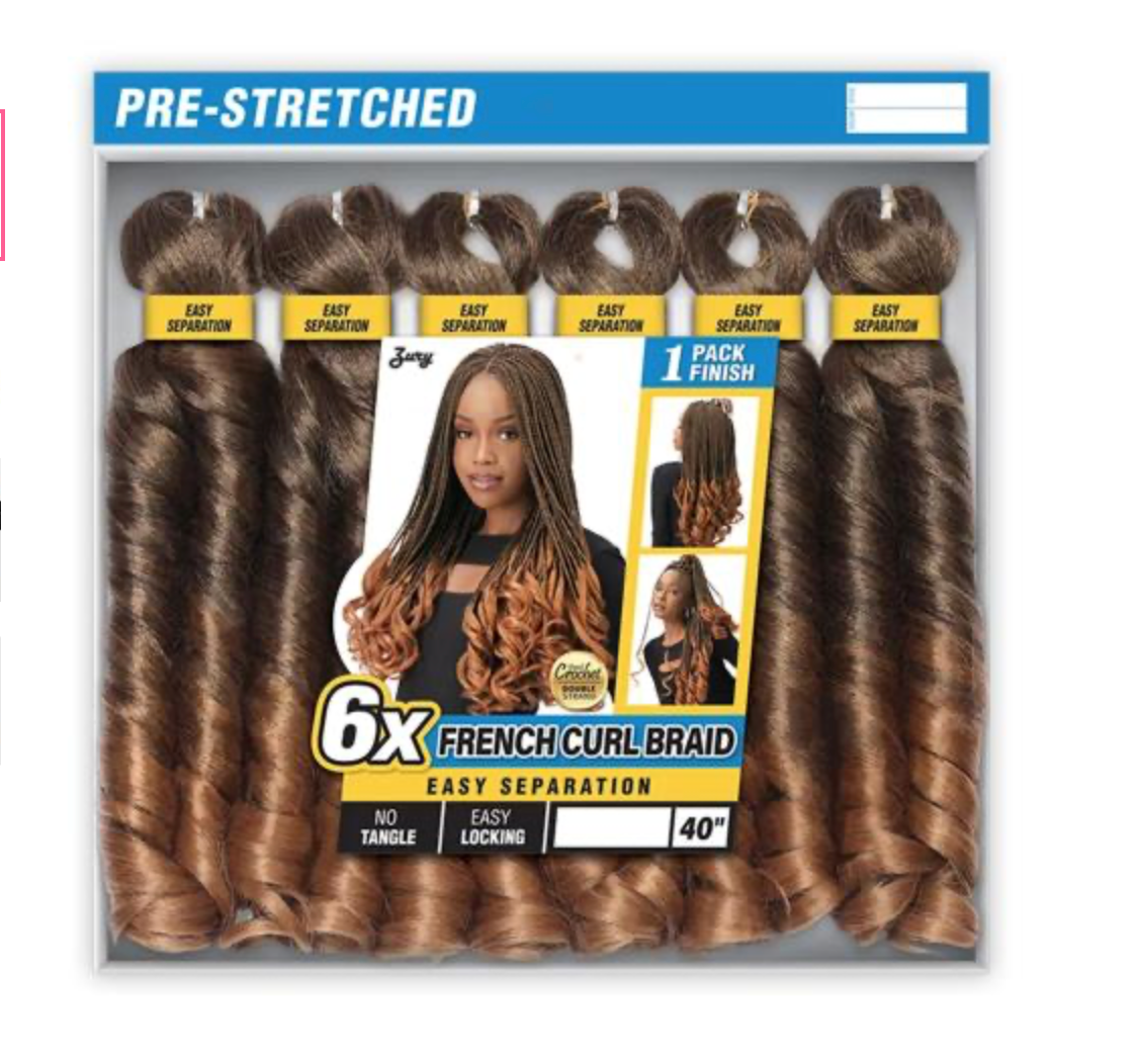 ZURY-6X-FRENCH CURL-BRAIDS-40''