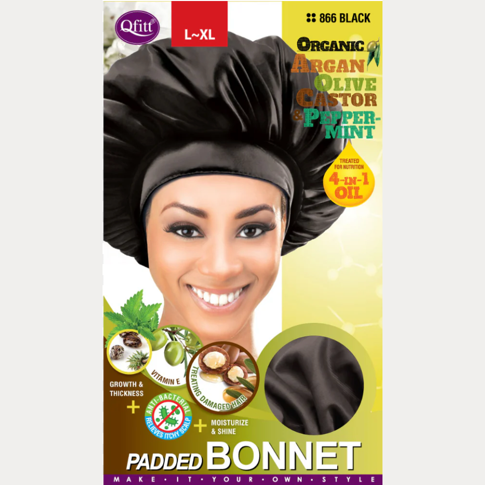 Qfitt - Padded Bonnet - 4-in-1 oil