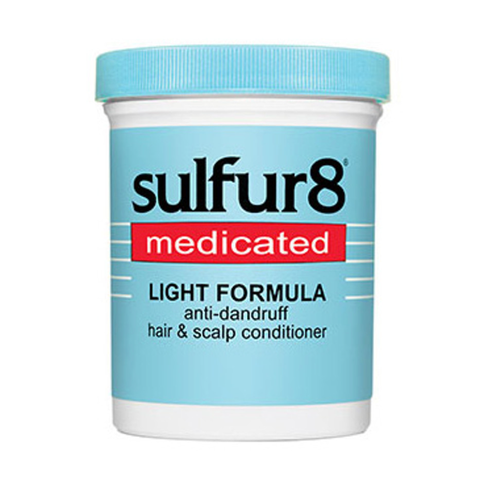 Sulfur 8 - Medicated Light Formula- Anti-Dandruff Hair and Scalp Conditioner - 7.25 oz