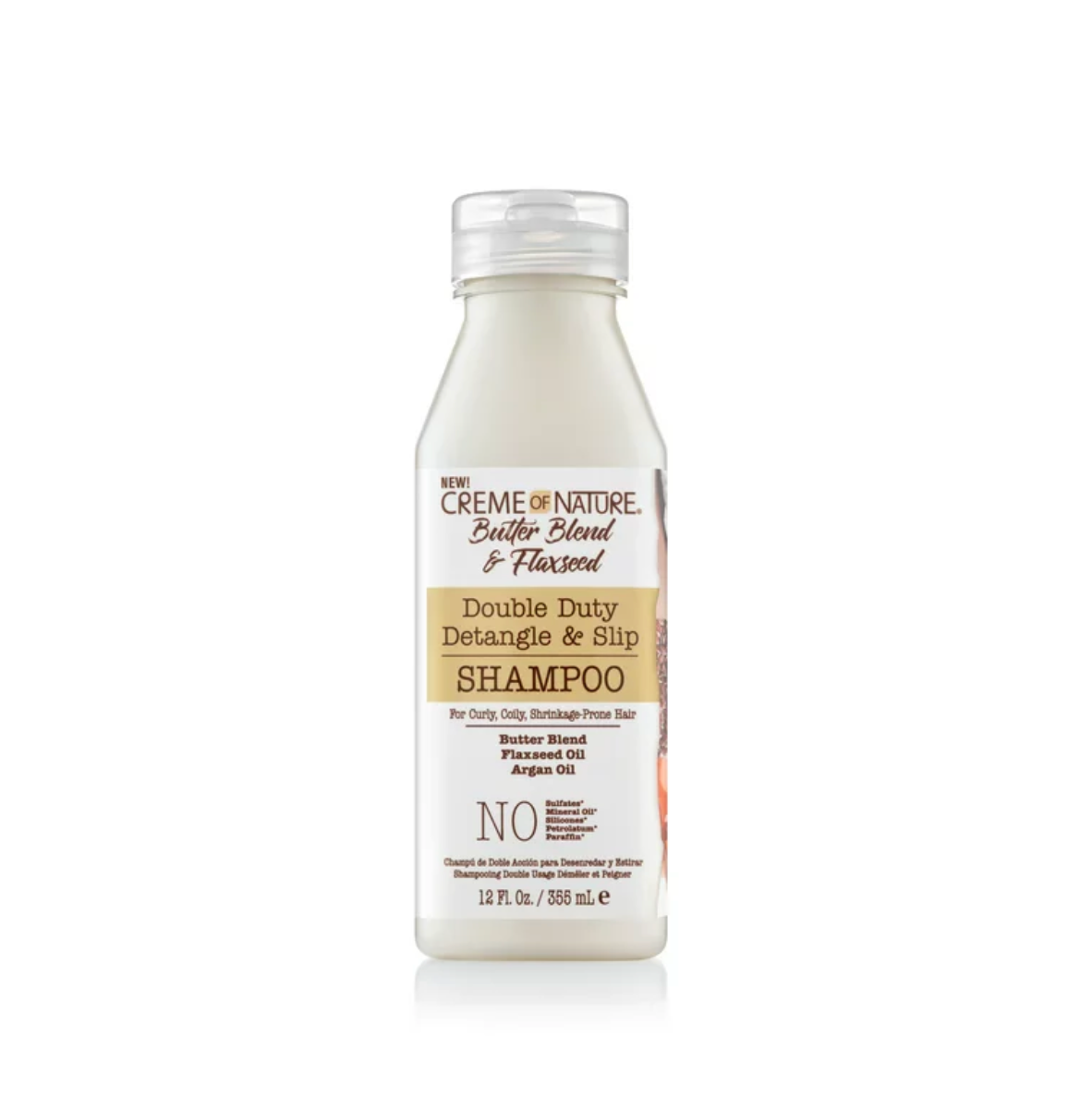 Creme of Nature - Butter Blend & Flaxseed - Detangle & Slip Shampoo