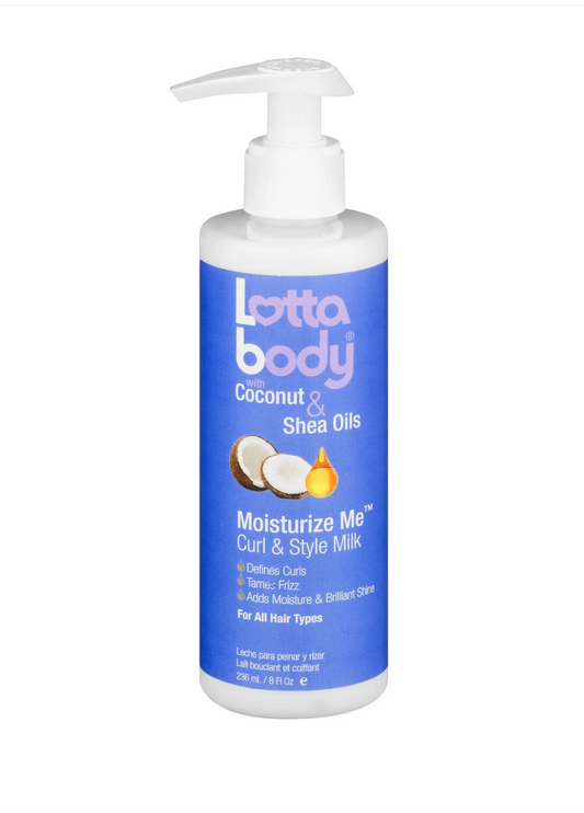 lotta-body-coconut & shea oils-curl & style milk