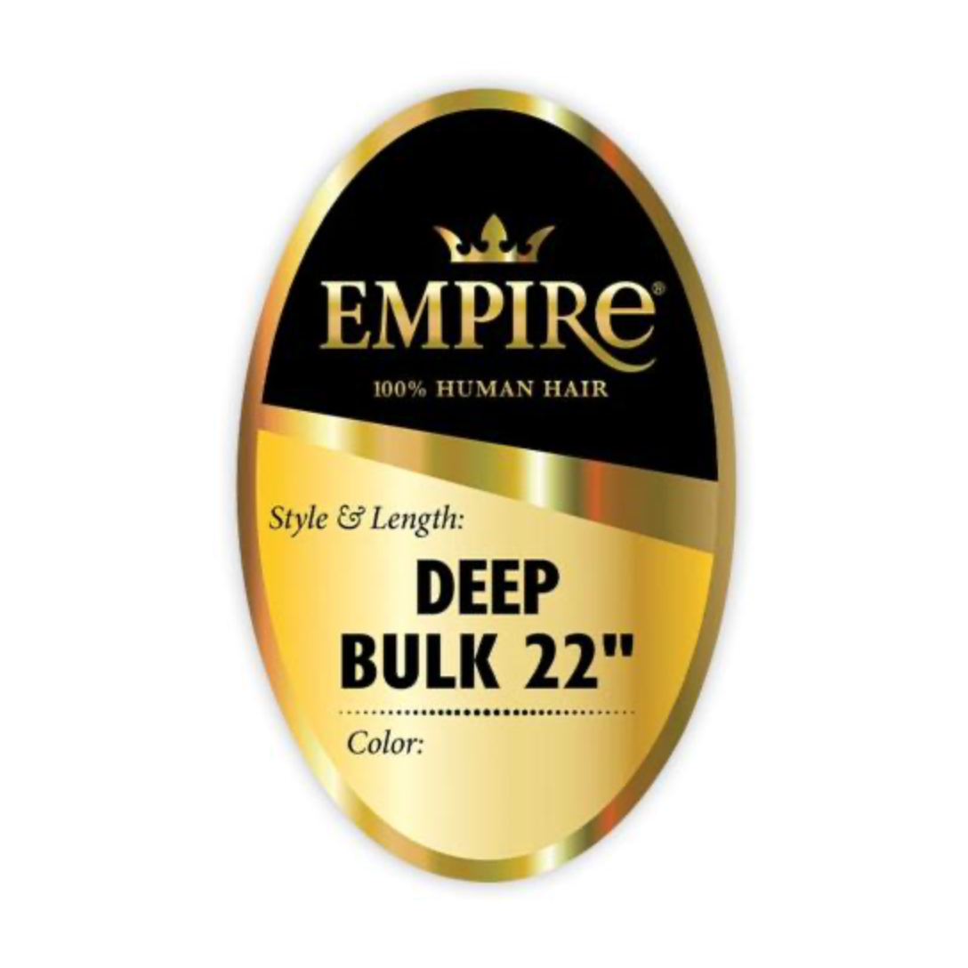EMPIRE-HUMAN HAIR-BULK-WATER-WAVE - 18''