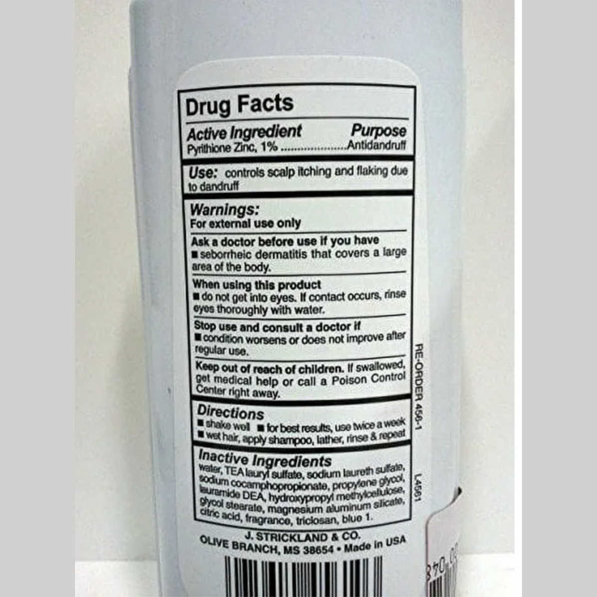 SULFUR 8-AQUA BLUE-MEDICATED WITH PYRITHIONE ZINC