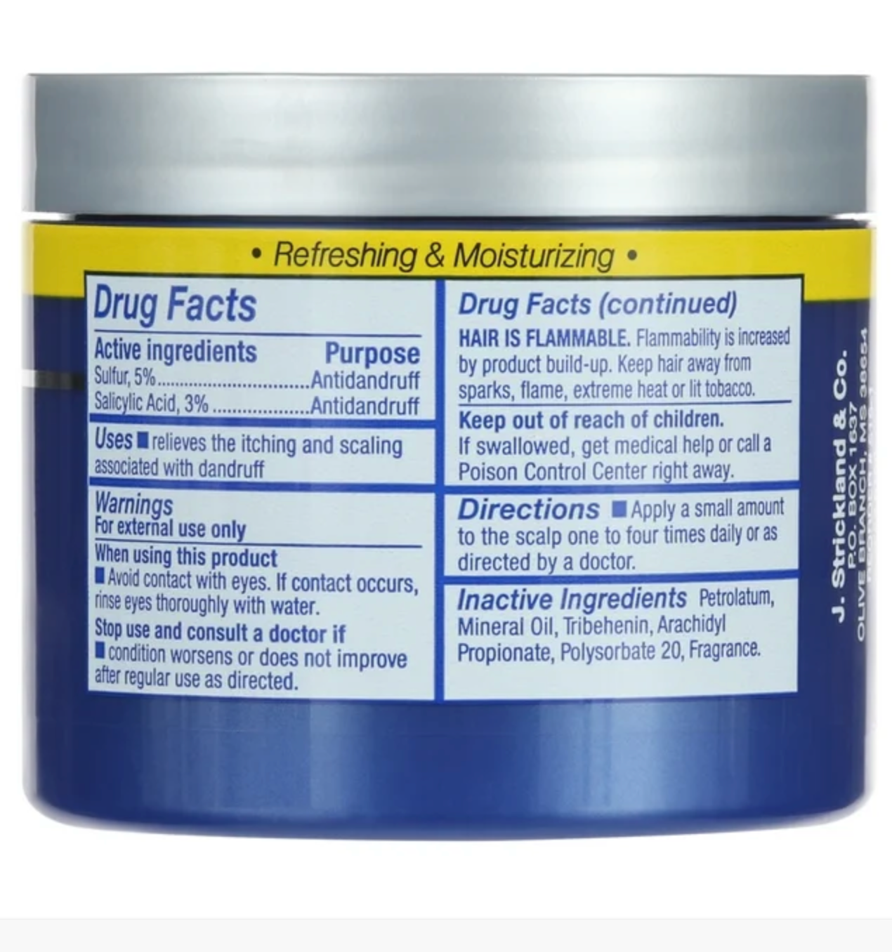 SULFUR 8-SCALP-THERAPY-MEDICATED-SCALP-BUTTER-CREAM