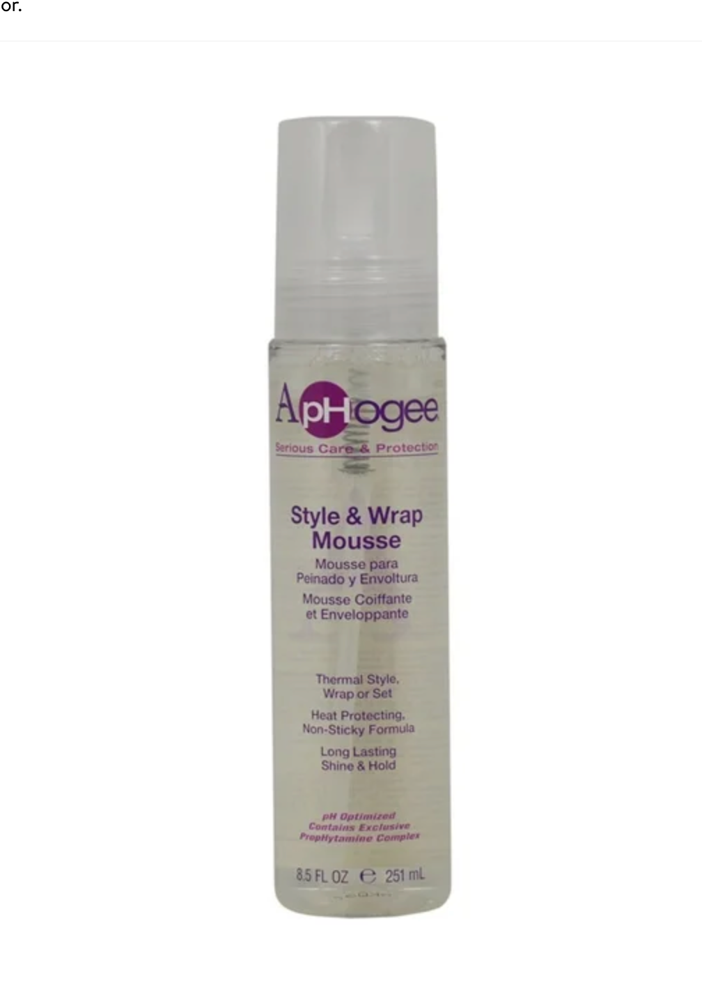 ApHogee-style & wrap-mousse