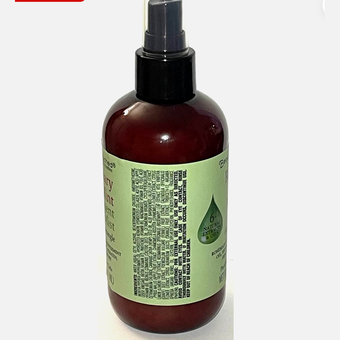 Beauty Untouched - Rosemary Mint Treatment Mist - Fortify & Detangle