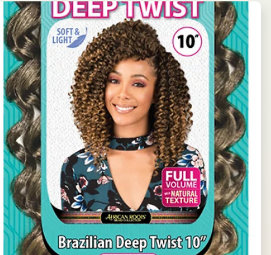BOBBI BOSS-BRAZILIAN CROCHETDEEP TWIST - 10''