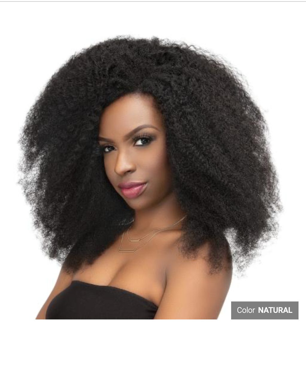 NATURAL ME-4C-KINKY CLIP - 14'' - 8(PCS)