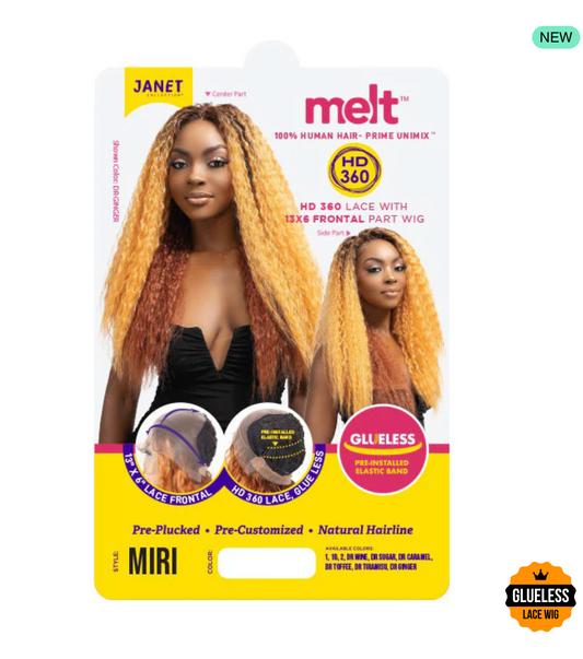 JANET - MELT-HD 360 LACE-WITH 13X6 FRONTAL PART WIG