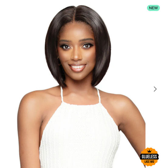 BOBBI BOSS - FULL LACE - INDIREMI - BONE STRAIGHT WIG - 12''