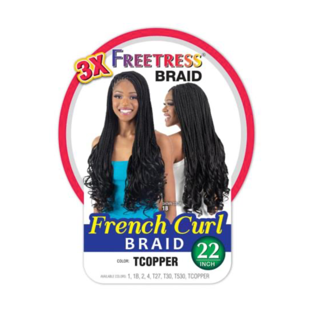 Shake-N-Go French Curl Braid 22"