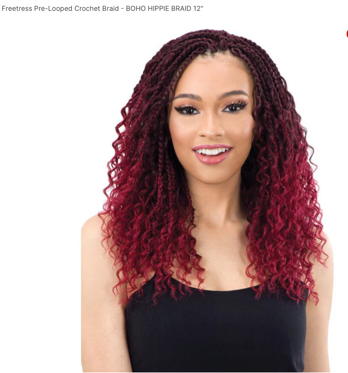 SHAKE N GO - FB-BOHO HIPPIE BRAID - 12''