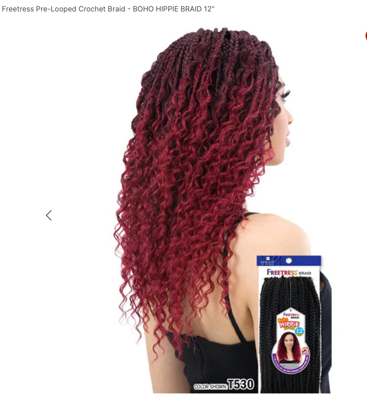 SHAKE N GO - FB-BOHO HIPPIE BRAID - 12''
