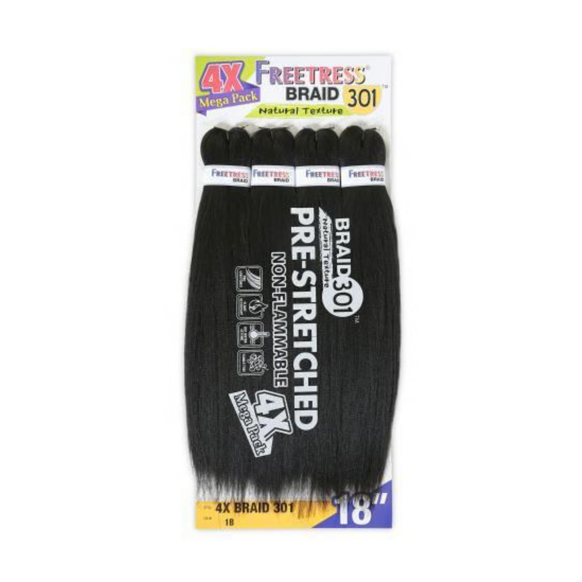 Shake-N-Go 4X Pre-Stretched Braid 18"