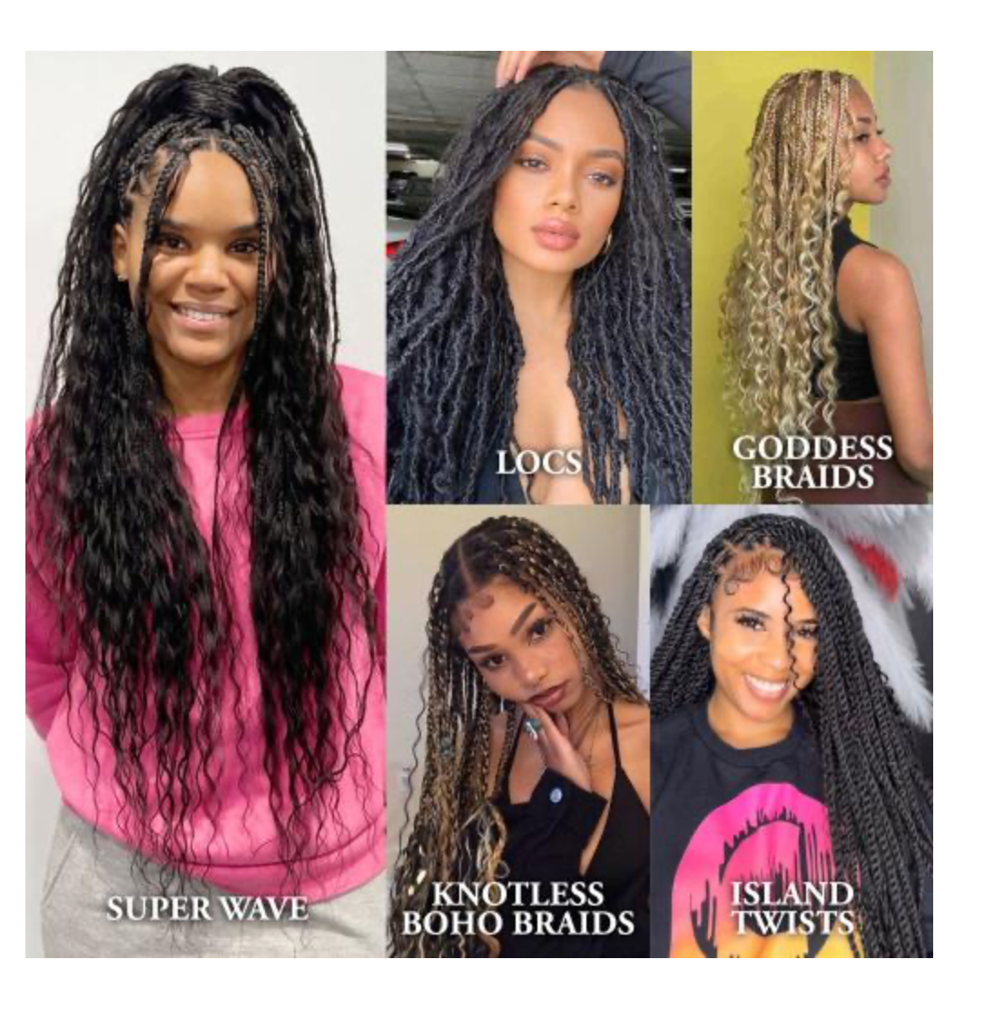 SHAKE N GO - QUE - MILKY WAY - MIX HUMAN HAIR DEEP BULK - 18''