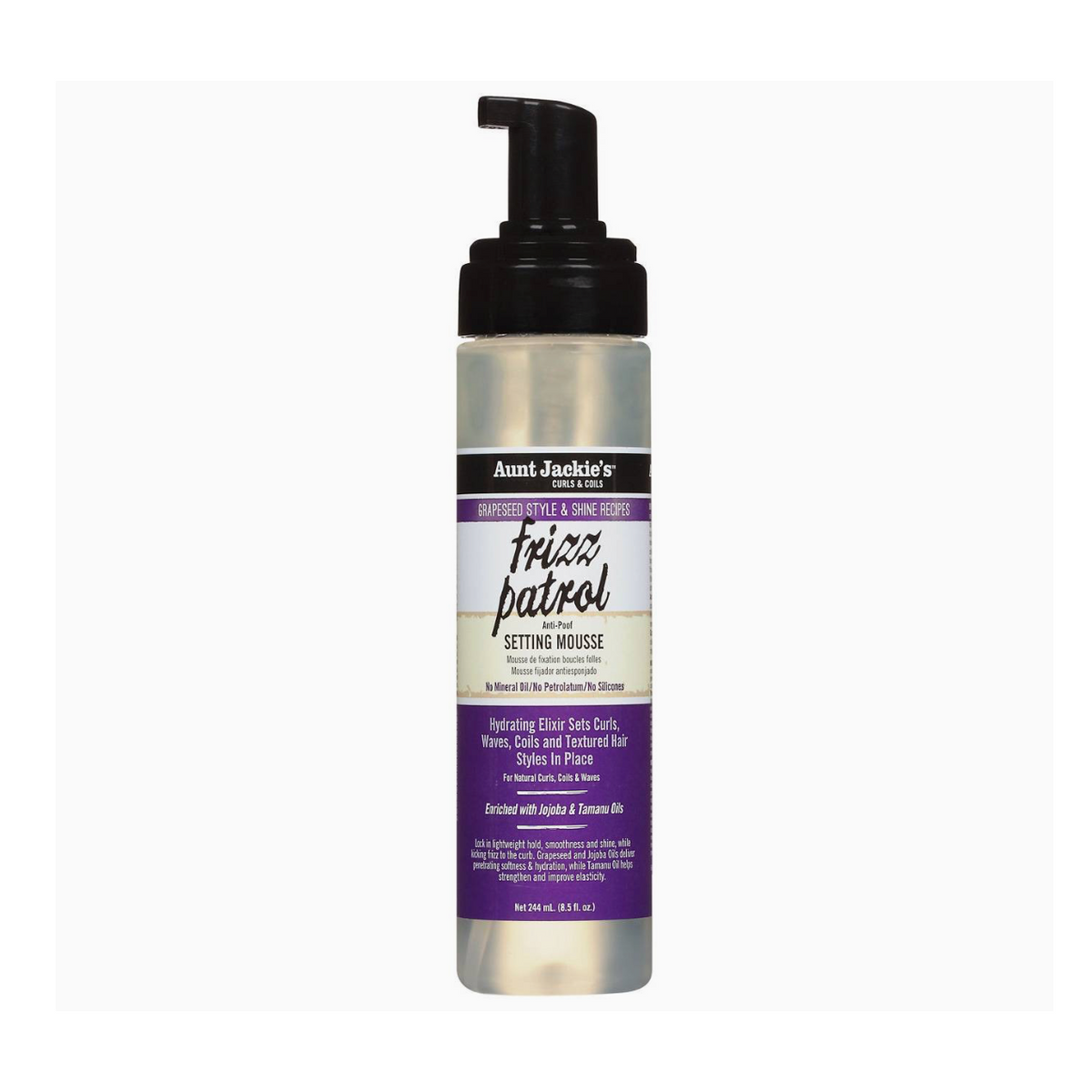 Aunt Jackie's frizz patrol - anti-proof setting mousse